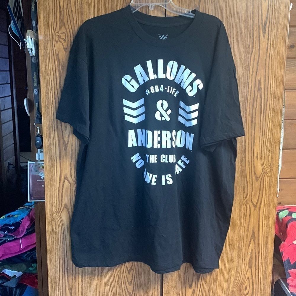 🔥5/20🔥 WWE Gallows GB4 Life T/Shirt Sz XXL
